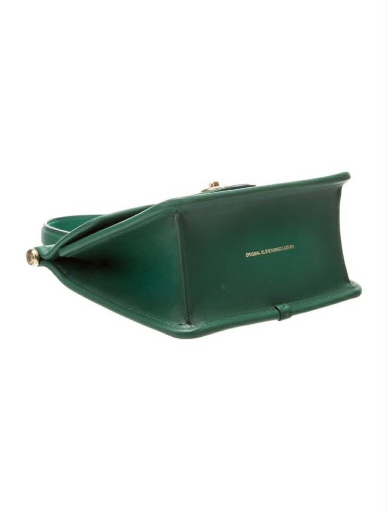 Coach NWT Restored Willis Top Handle Hunter Green
