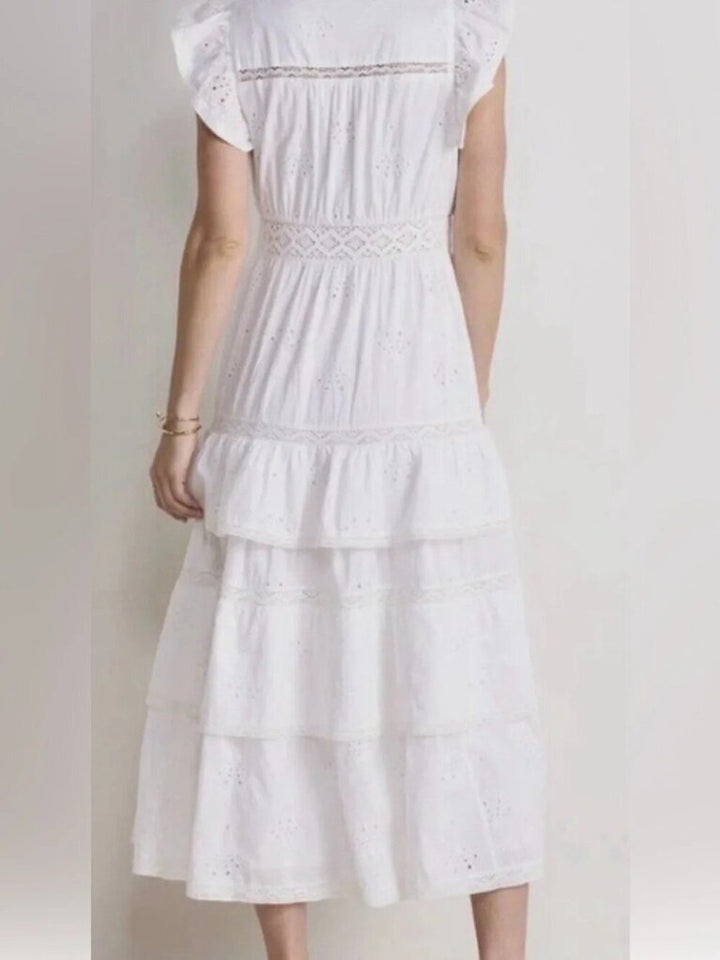Vineyard Vines NWT Christine Eyelet Shell Dress - Size Medium (Retails for $198)