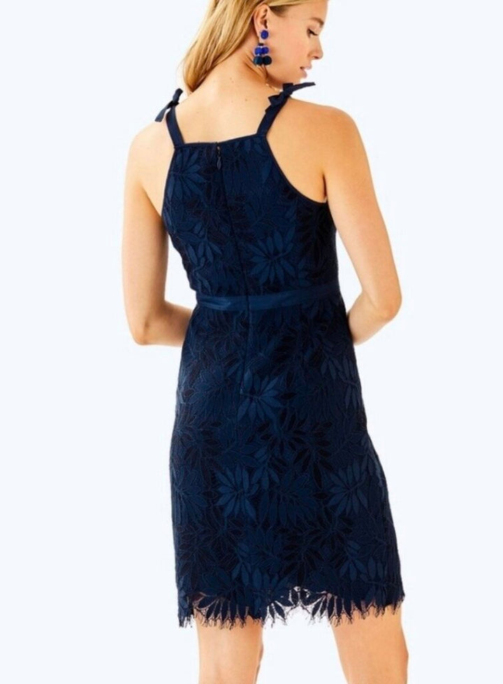 Lilly Pulitzer NWT Kayleigh Scalloped Lace Shift Dress - Size 4