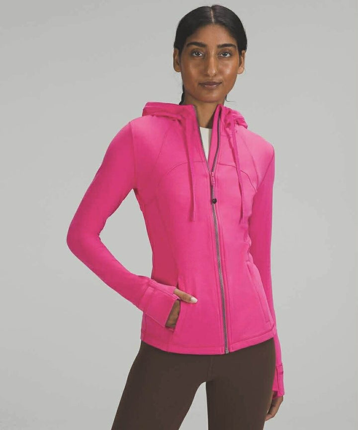 Lululemon Pink Hooded Define Jacket- Size 8