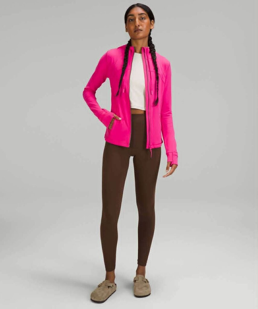 Lululemon Pink Hooded Define Jacket- Size 8