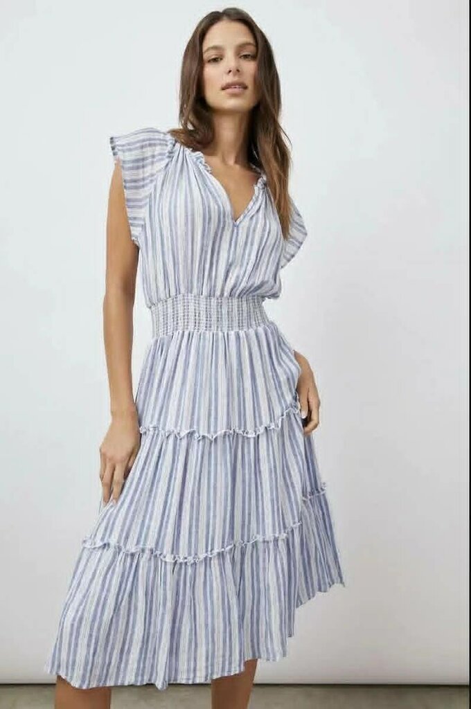 Rails Amellia Dress Blue and White- Size Medium