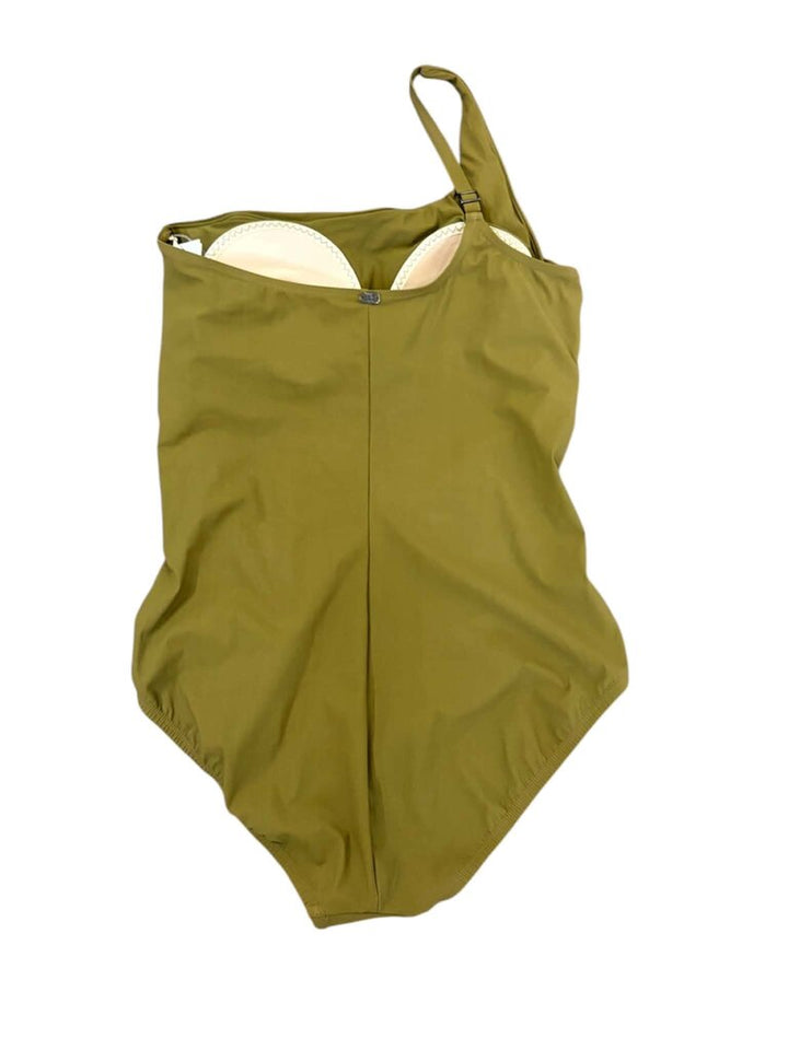 Amoressa NWT Triomphe Meridian Belted One Shoulder One Piece Swimsuit (Retails for $188) - Size 12