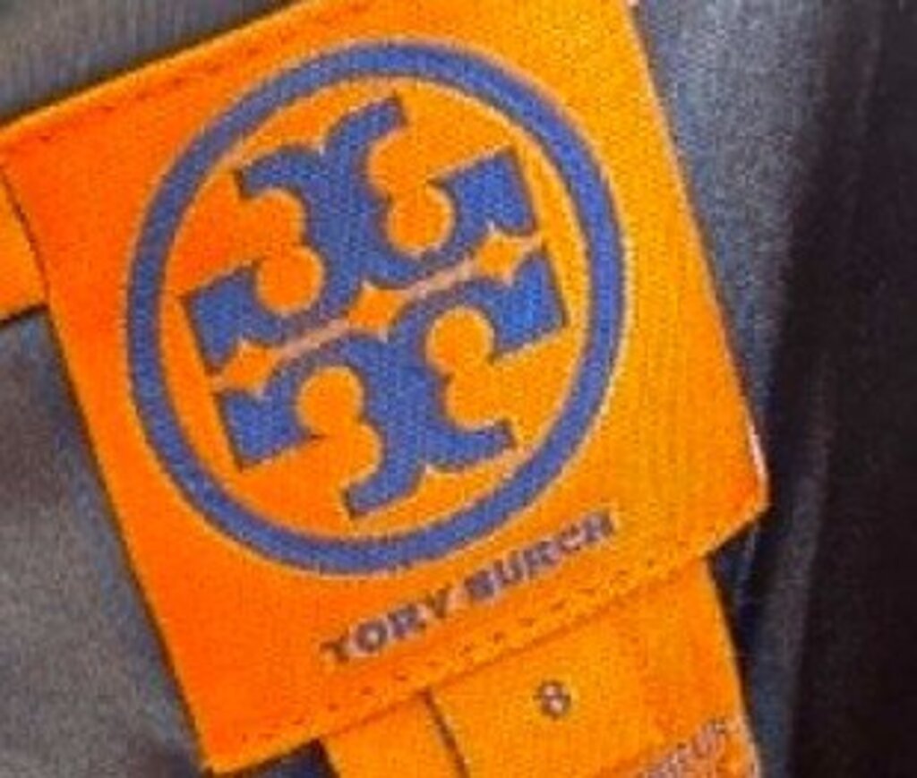 Tory Burch Tuxedo Ruffle Silk Dress - Size 8