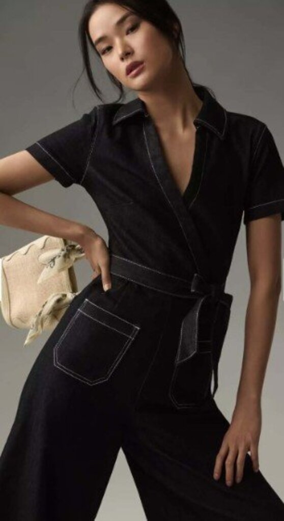 Maeve Anthropologie The Colette Wrap Jumpsuit NWT - Size 2