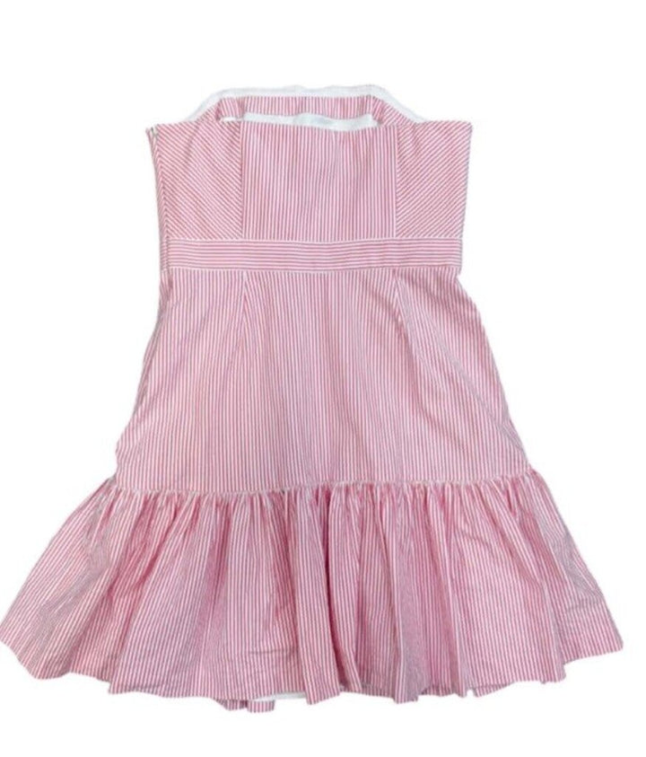 Vineyard Vines Kentucky Derby Seersucker Strapless Dress - Size 8