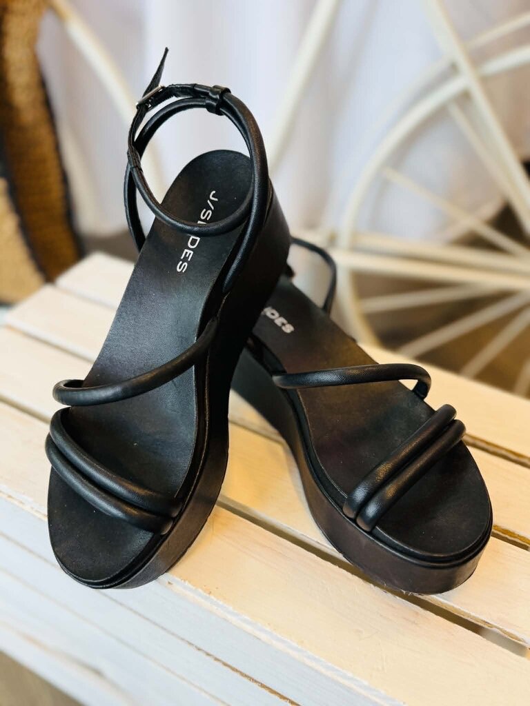 J/Slides Platform Sandals - Size 8.5
