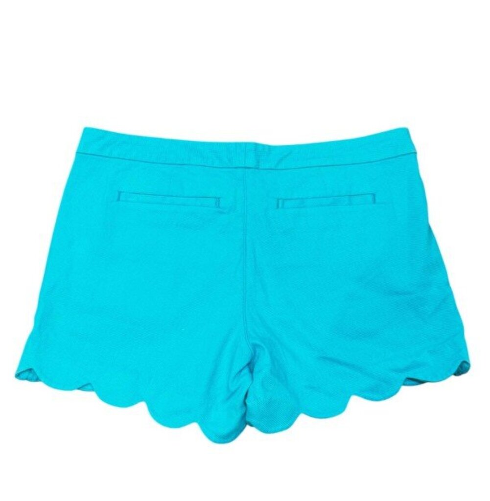 Lilly Pulitzer Buttercup Stretch Shorts In Blue Horizon NWT - Size 10