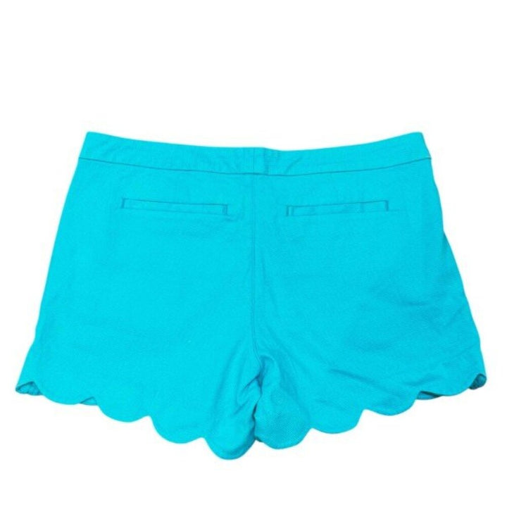 Lilly Pulitzer Buttercup Stretch Shorts In Blue Horizon NWT - Size 10