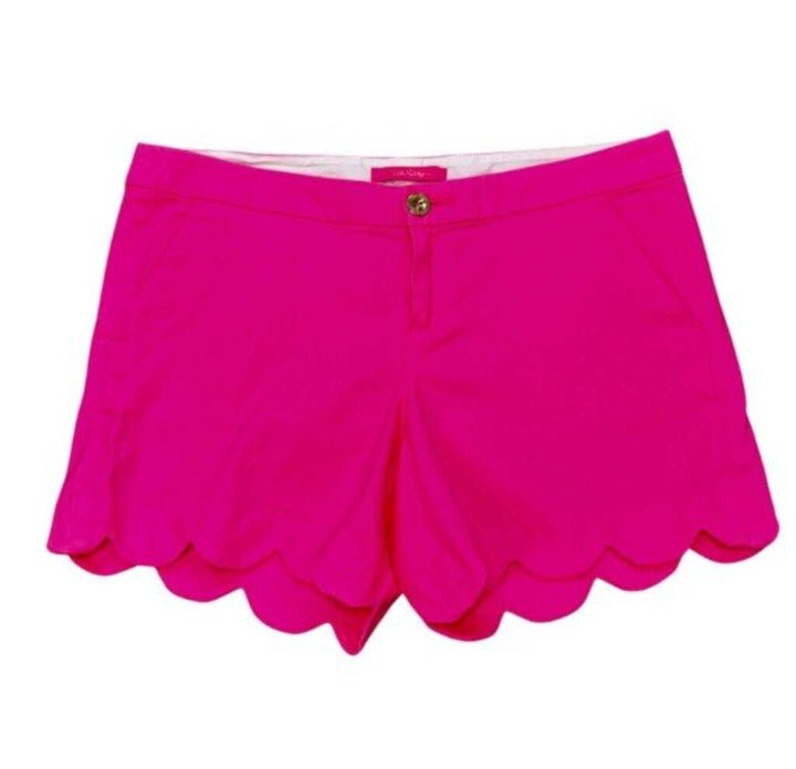 Lilly Pulitzer Buttercup Stretch Shorts In Pink Isle NWT - Size 10