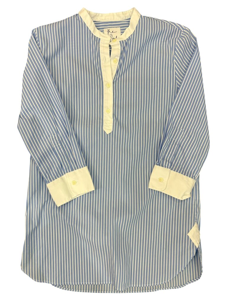 The Shirt 1/4 Button Blouse - Size Small