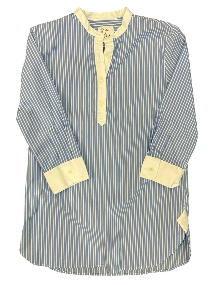 The Shirt 1/4 Button Blouse - Size Small