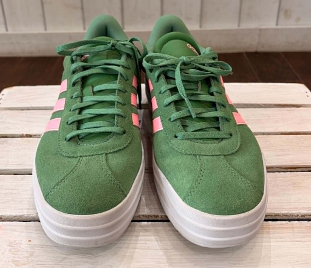Adidas VL Court Bold Platform Sneakers - Size 9.5