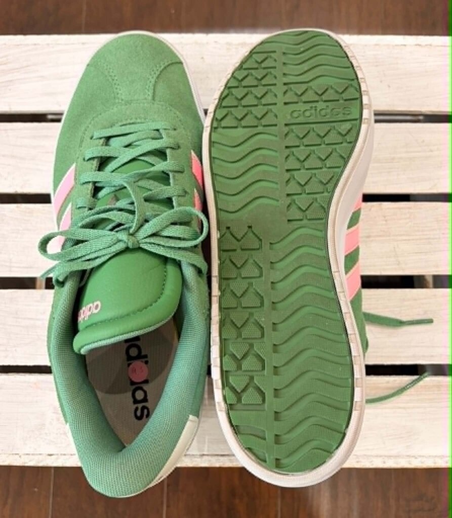 Adidas VL Court Bold Platform Sneakers - Size 9.5