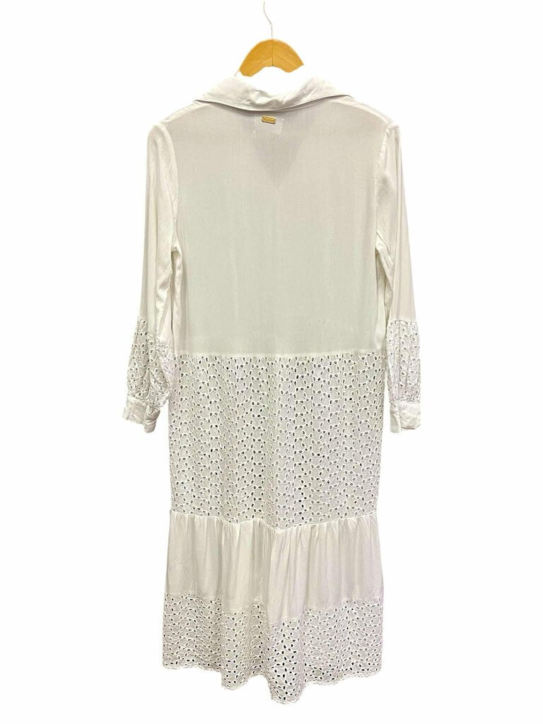 Palmacea Eyelet Cover Up Dress - Size Small