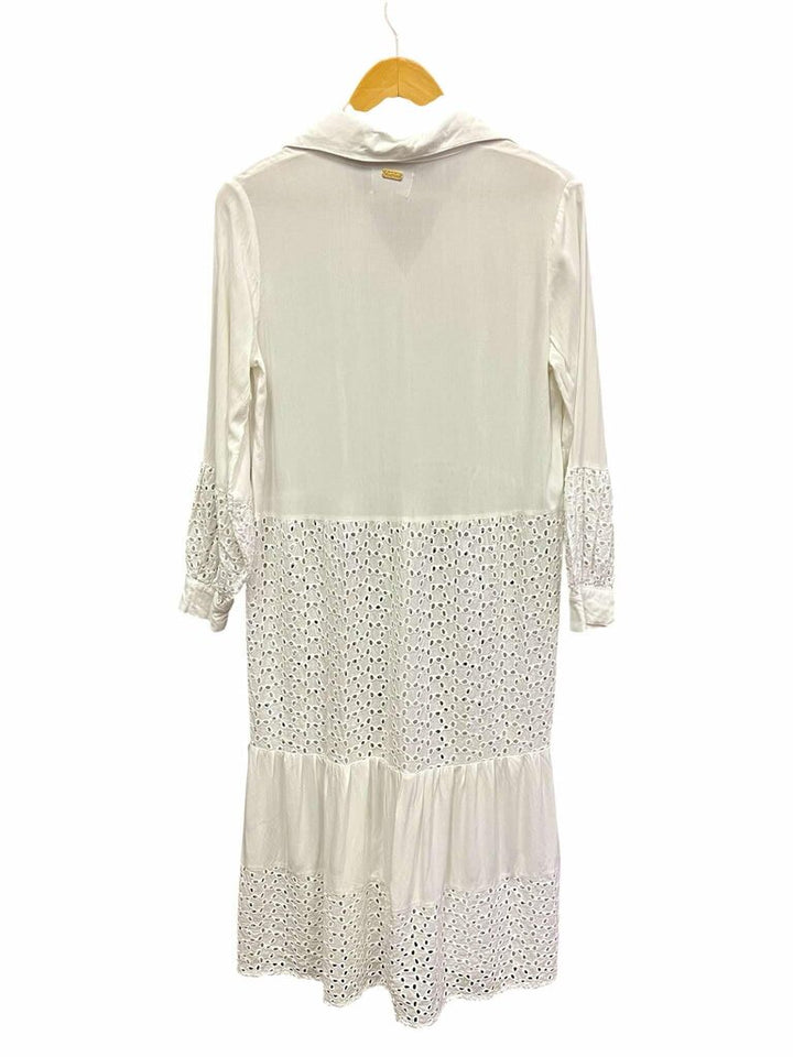 Palmacea Eyelet Cover Up Dress - Size Small