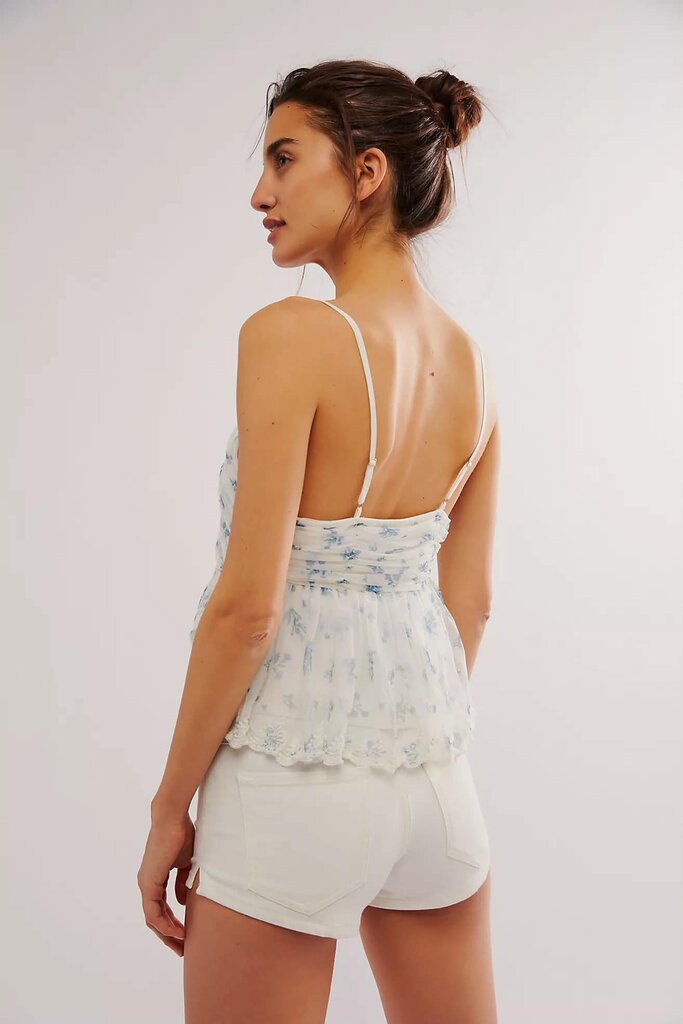 Free People NWT Femme Fatale Printed Tank - Size Large (retails for $78)