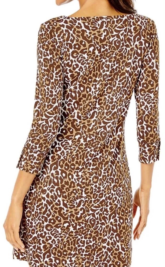 Lily Pulitzer UPF 50+ My Favorite Spot NWT Dress in Chocolate - Size XS (Retails $138)
