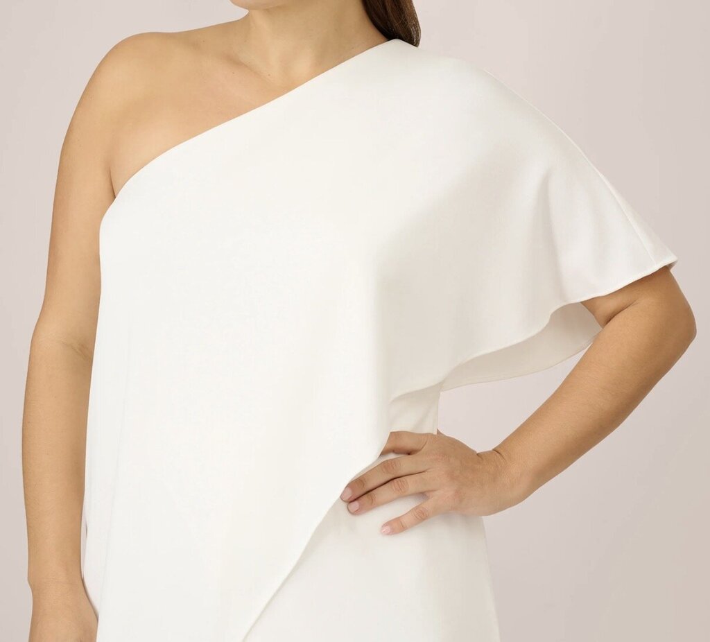 Adrianna Papell Flutter NWT Jumpsuit in Ivory- Size 12 (Retails $199)