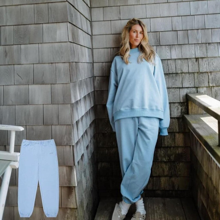 Parke Embroidered Coastal Joggers - Size L/XL