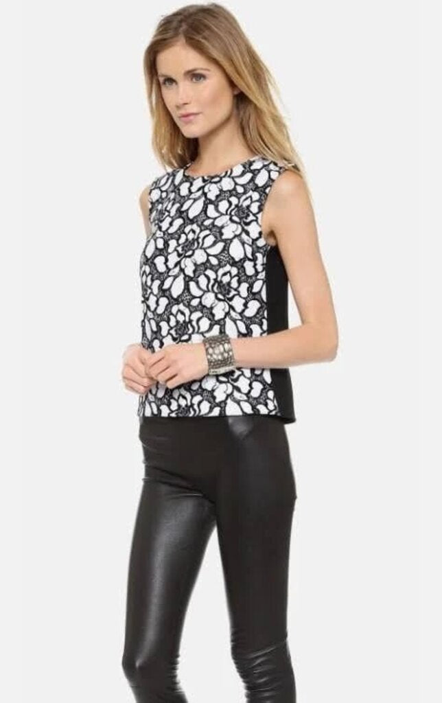 Diane Von Furstenberg Betty Floral Lace Tank - Size 2
