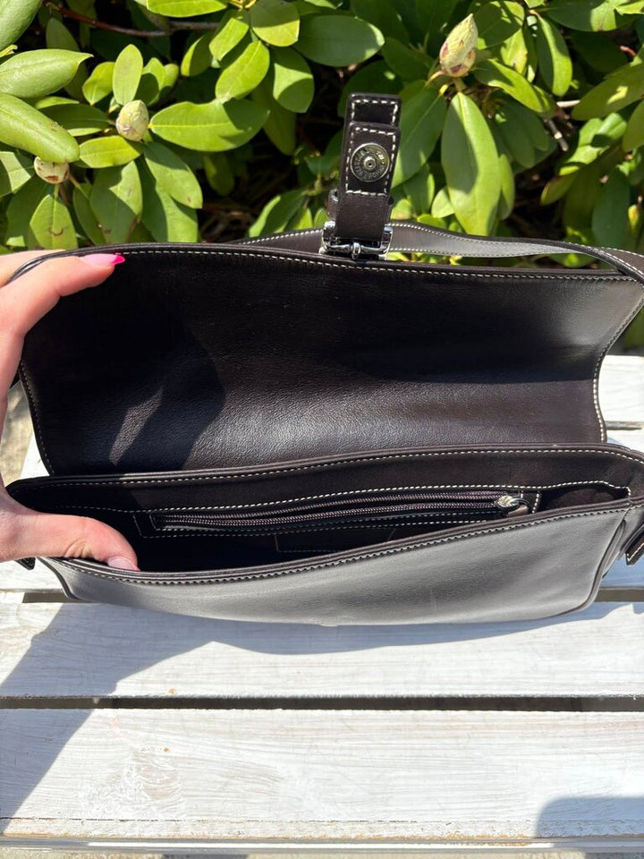 Coach Restored Hamptons Flap Bag