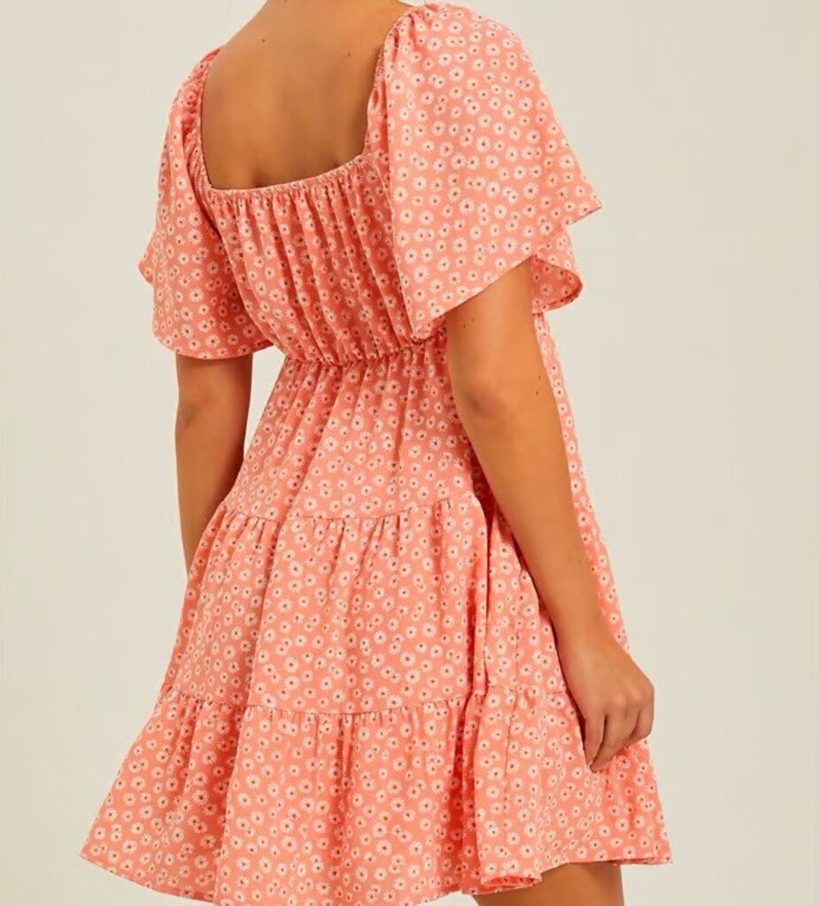 Altar'd State Teagen Tiered Mini Dress - Size XL