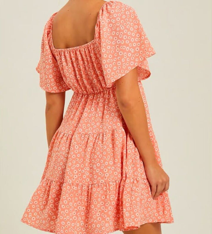 Altar'd State Teagen Tiered Mini Dress - Size XL