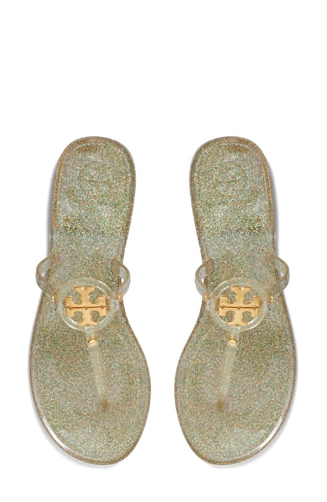 Tory Burch Miller Jelly Thong Sandals - Size 8