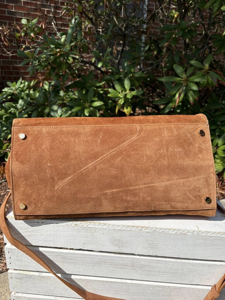 Claudia Firenze NWT Suede Satchel