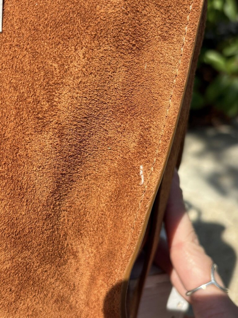 Claudia Firenze NWT Suede Satchel