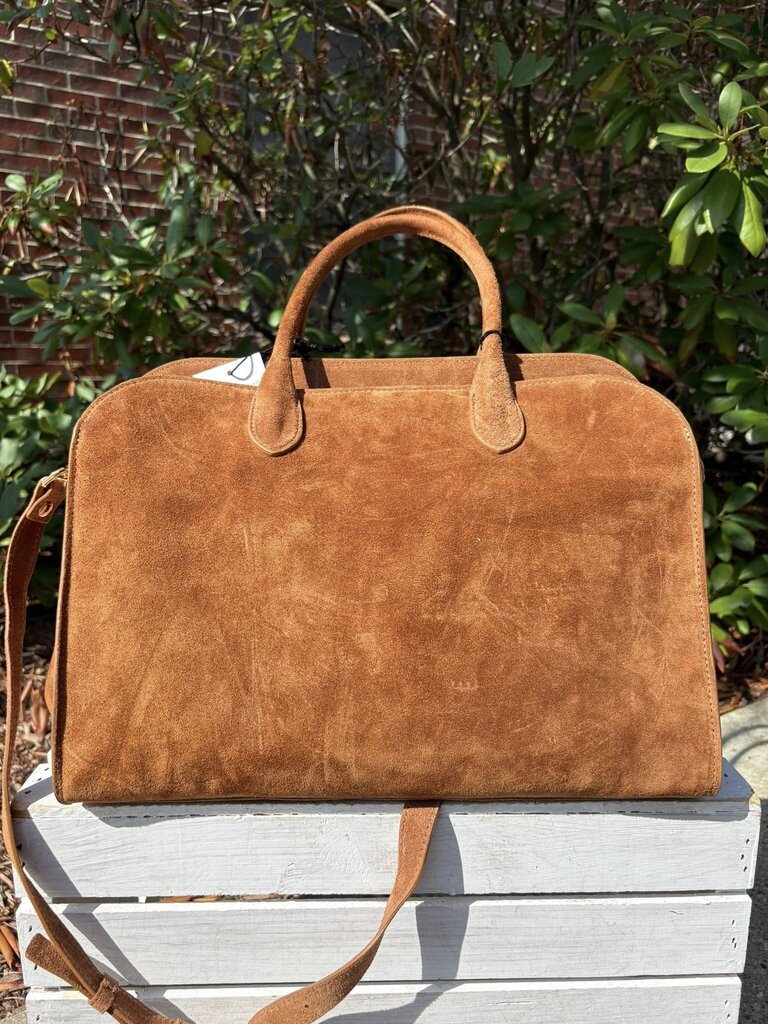 Claudia Firenze NWT Suede Satchel