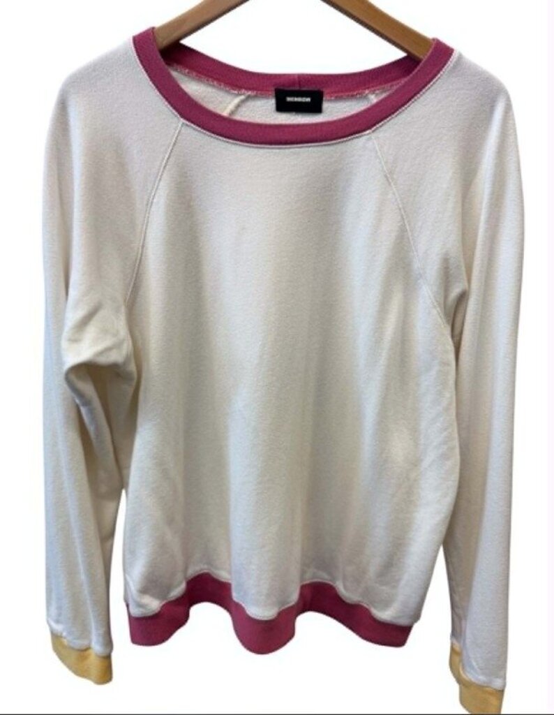 Monrow Colorblock Fleece Pullover- Size Small