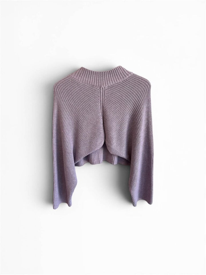 ASTR Purple Mock Sweater - Size Medium
