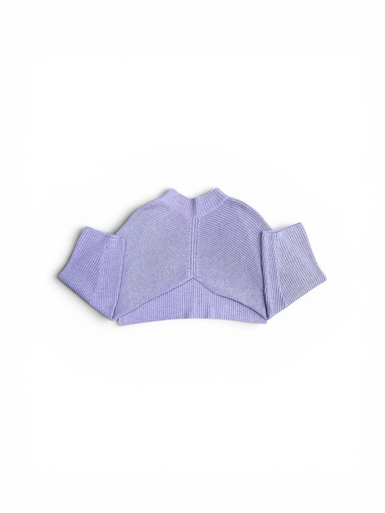 ASTR Purple Mock Sweater - Size Medium