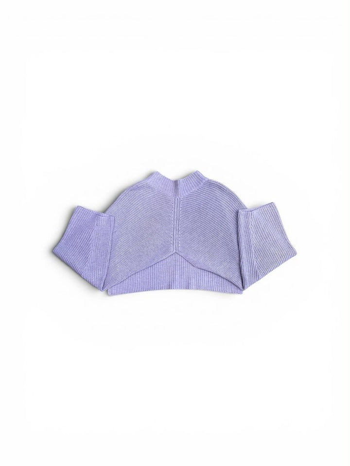 ASTR Purple Mock Sweater - Size Medium