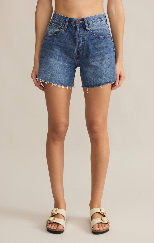 Z Supply Everyday Hi Rise Denim Shorts - Size 30