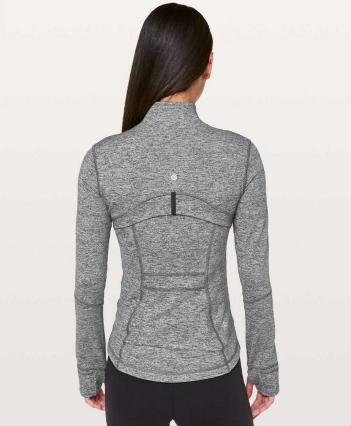 Lululemon Define Jacket in Heathered Black - Size 6