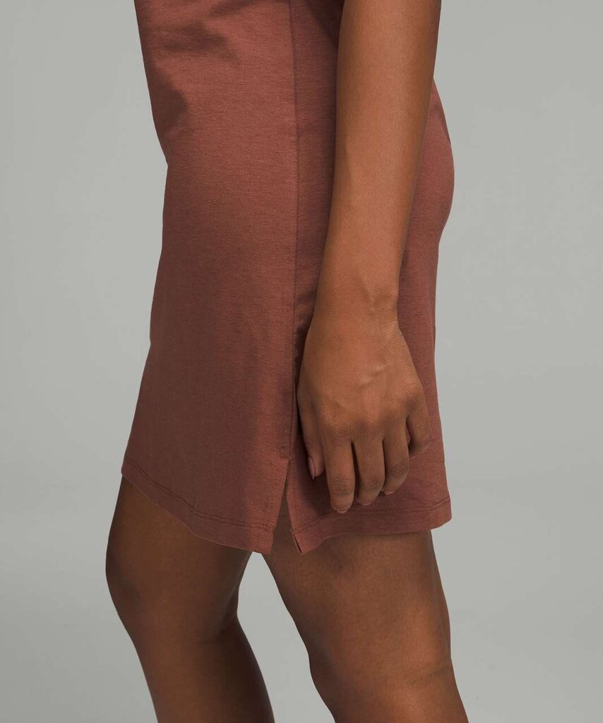 Lululemon Classic-Fit Cotton-Blend Scoop Dress in Ancient Copper - Size M/L