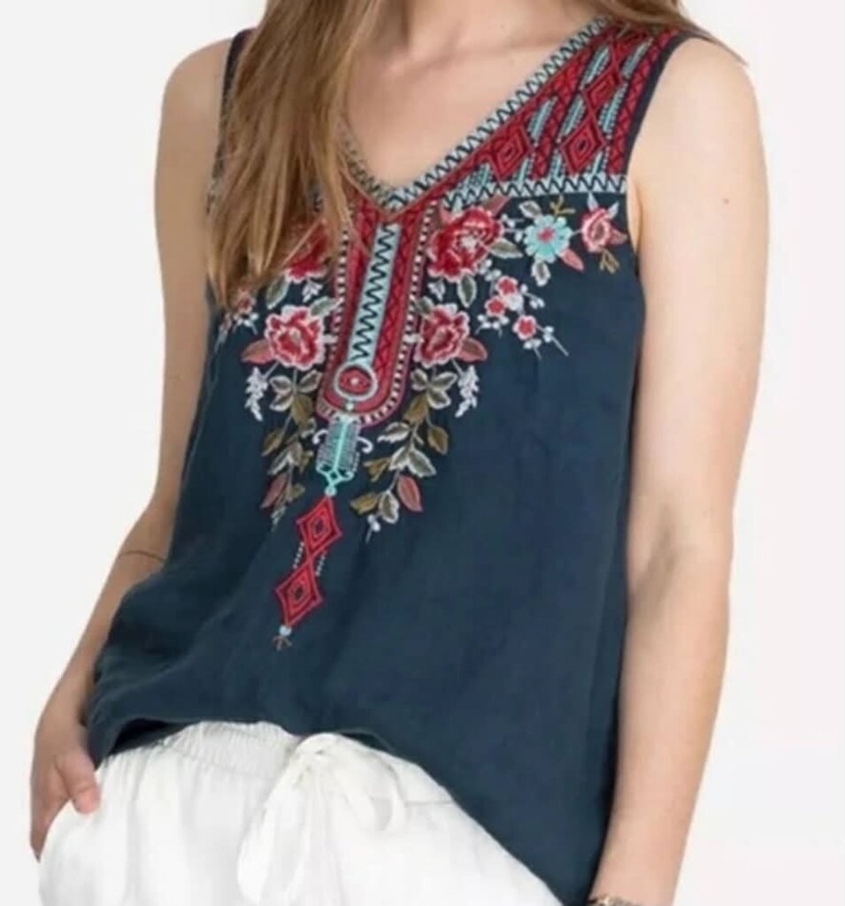 Johnny Was Cyrielle Tank Top - Size Large
