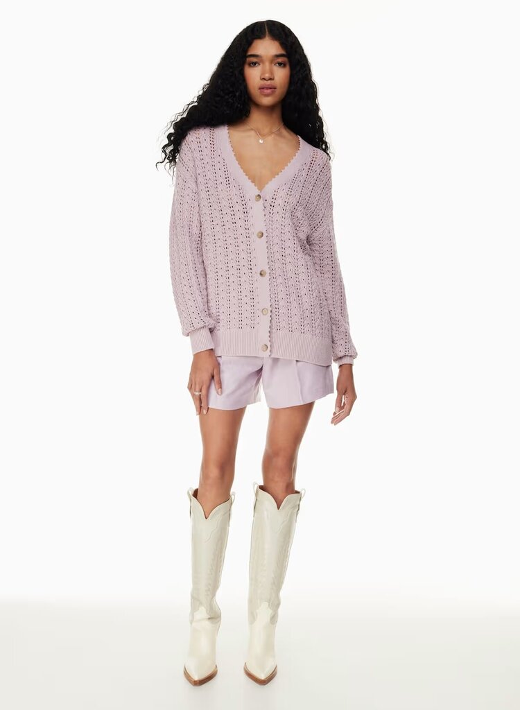 Wilfred Reverence Cardigan in Cloudy Lilac - Size Medium(Retails $138)