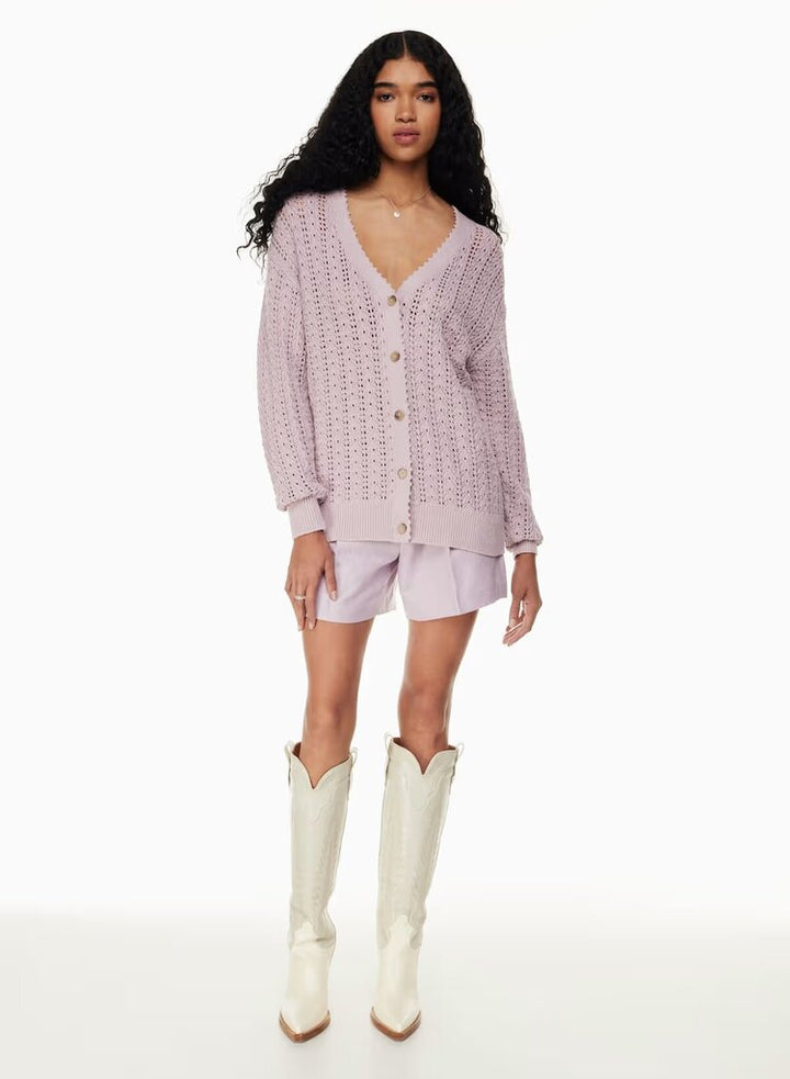 Wilfred Reverence Cardigan in Cloudy Lilac - Size Medium(Retails $138)