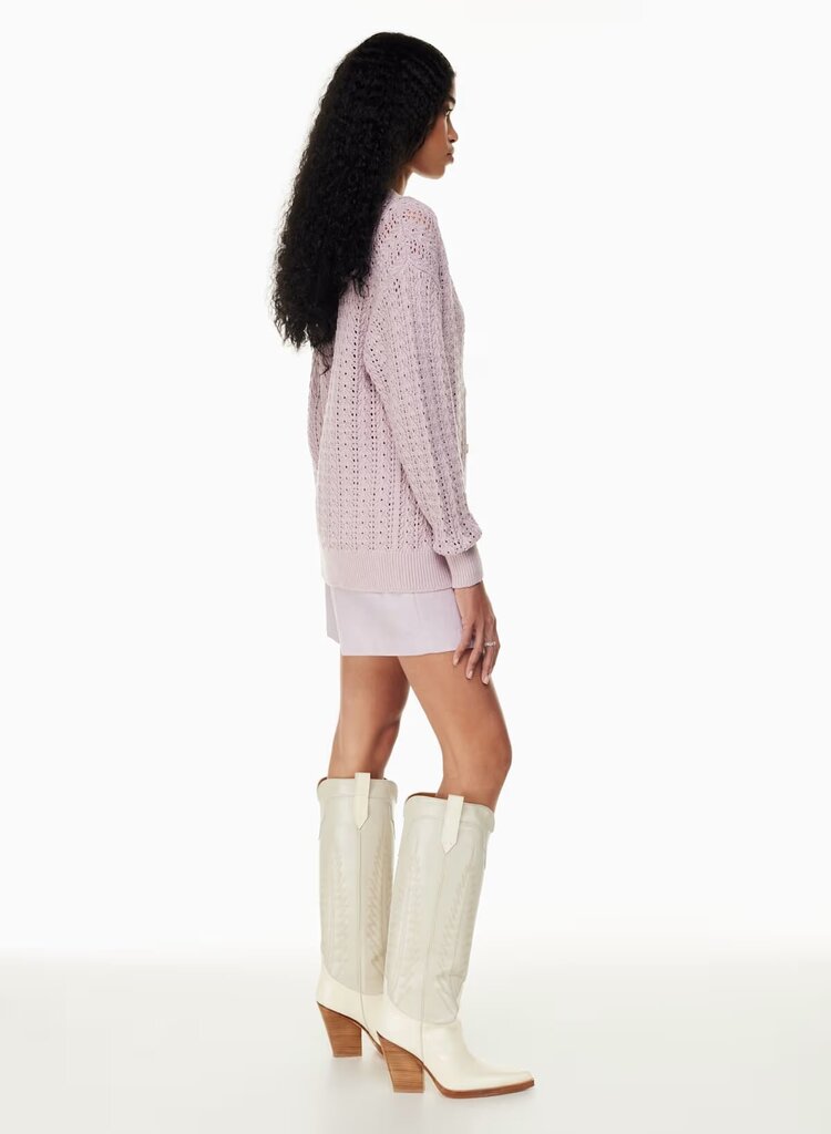 Wilfred Reverence Cardigan in Cloudy Lilac - Size Medium(Retails $138)