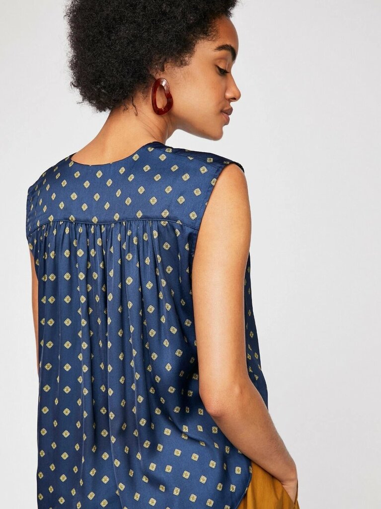 Free People Mornings in Marrakesh Tie-Front Top - Size Medium