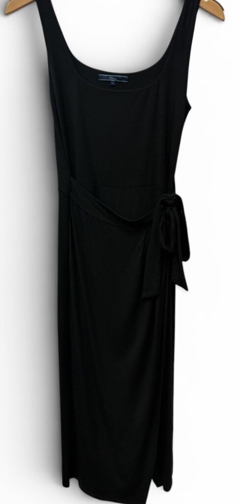 Shore Wrap Front Midi Dress - Size Small