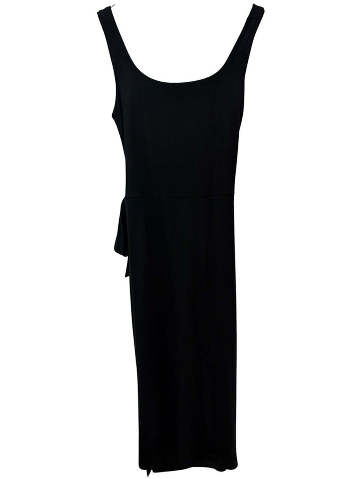 Shore Wrap Front Midi Dress - Size Small