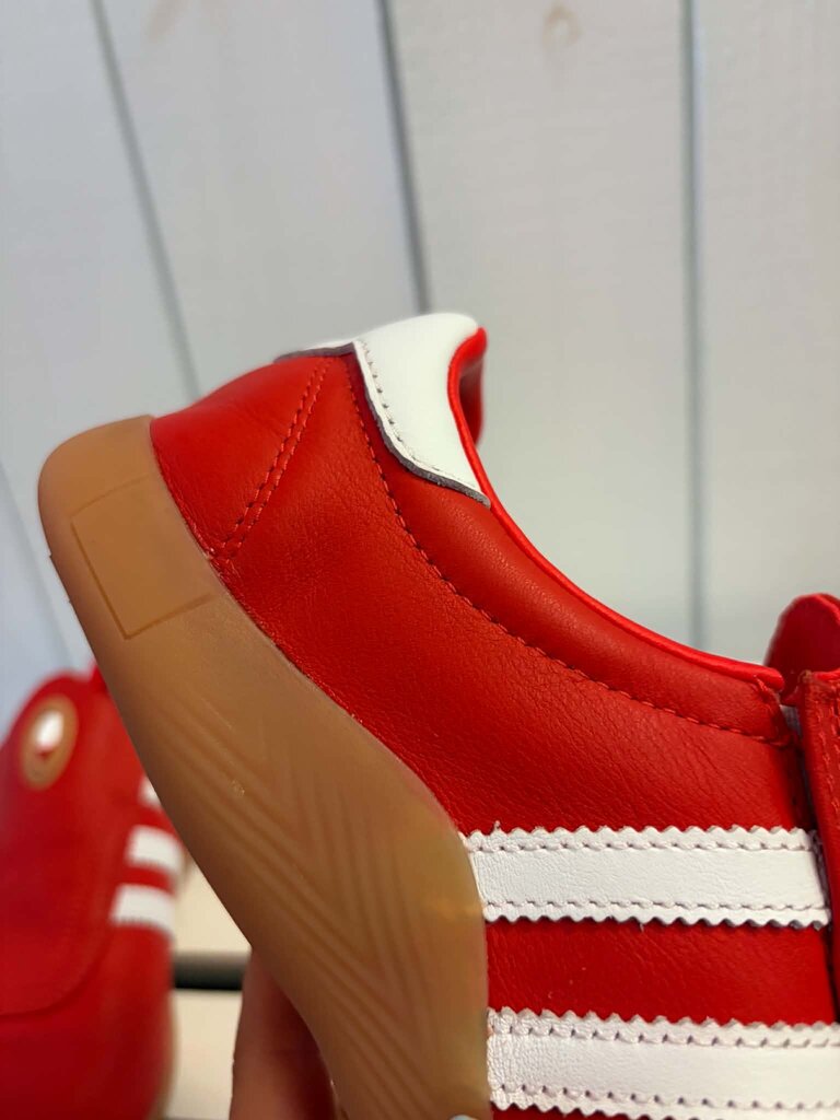 Adidas Taekwondo Mei Shoes in Red/Cloud White/Gum - Size 7.5(Retails $110)
