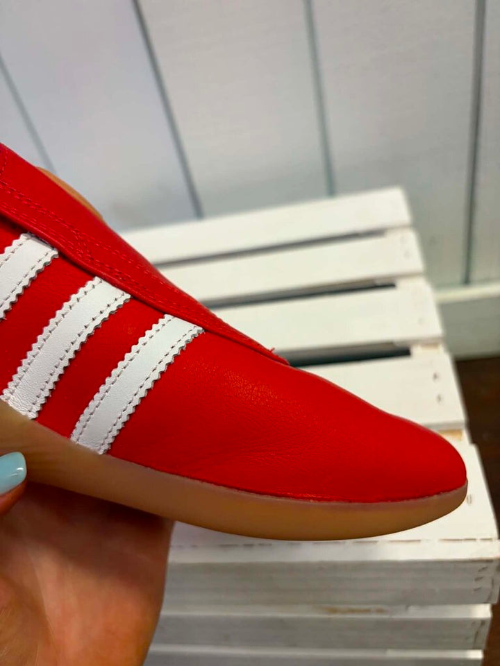 Adidas Taekwondo Mei Shoes in Red/Cloud White/Gum - Size 7.5(Retails $110)