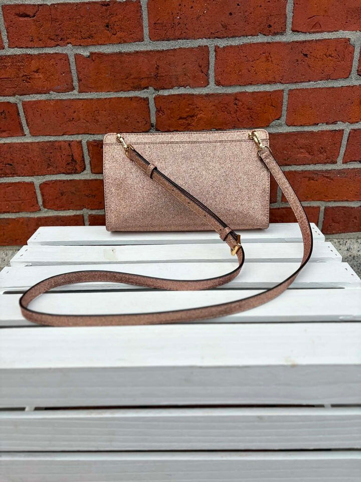 Michael Kors Rose Gold Crossbody Handbag