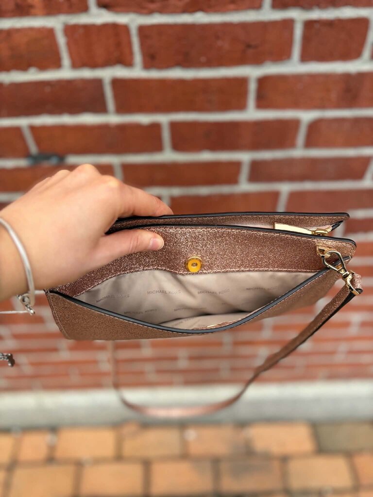 Michael Kors Rose Gold Crossbody Handbag